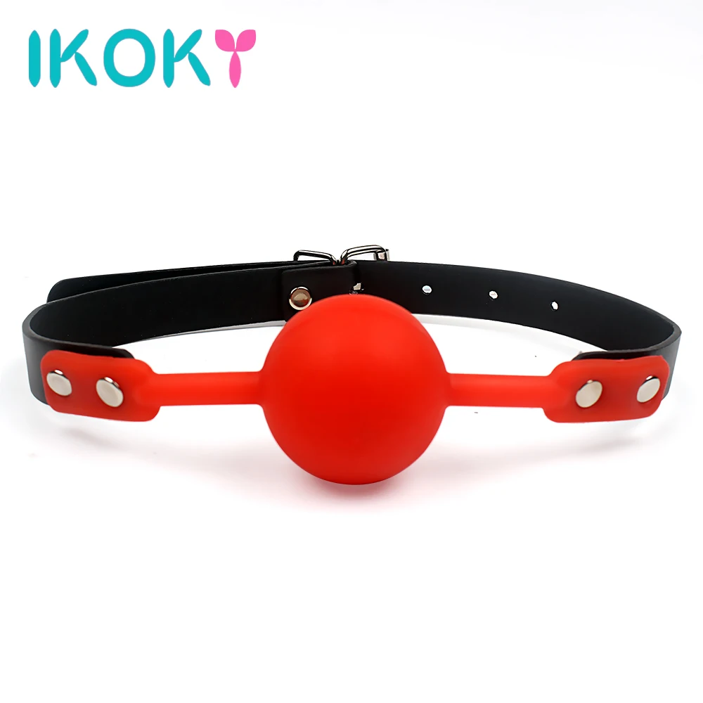 IKOKY телефон рот кляп флирт секс игрушки для пар игры взрослых силиконовый шар