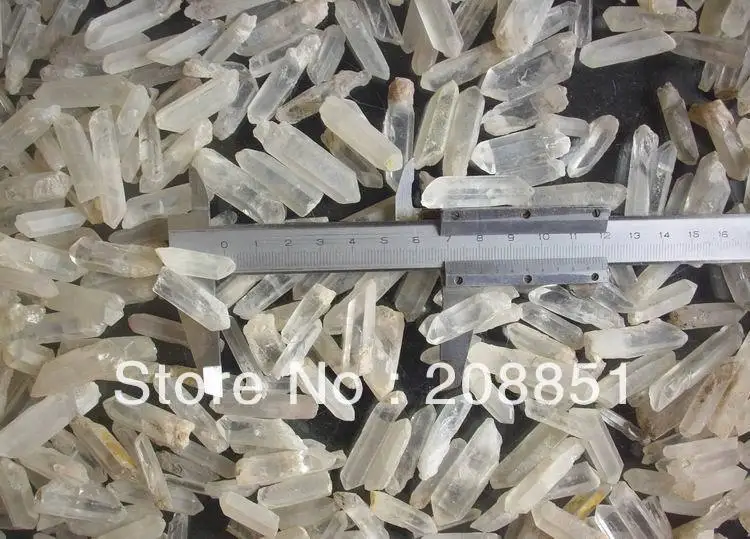 1 кг (2.2LB) необработанные натуральные маленькие прозрачные кварцевые хрустальные