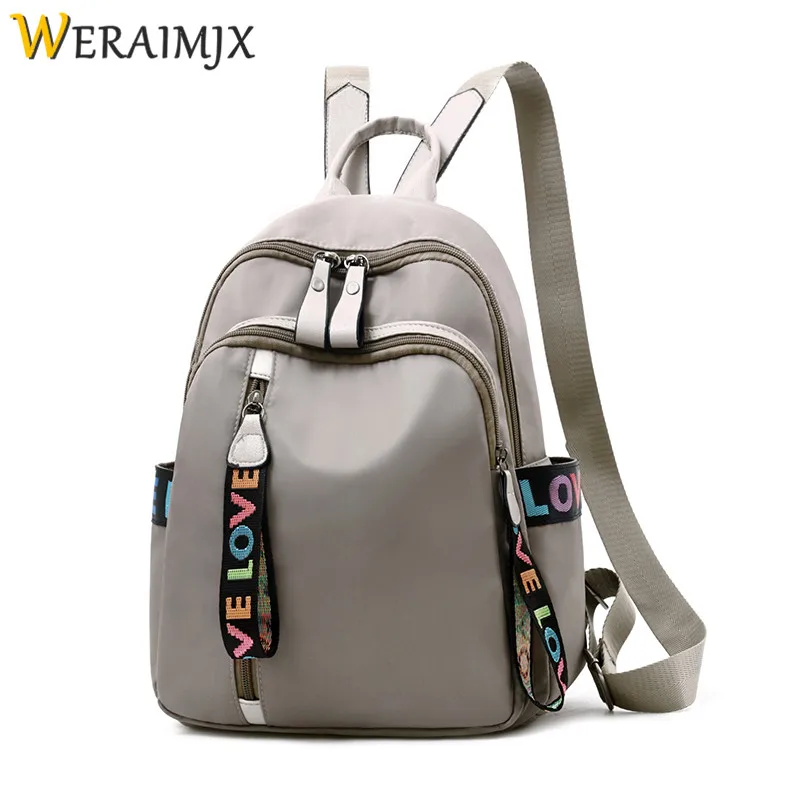 WERAIMJX модный рюкзак большой емкости Mochila Feminina PU кожаная женская сумка 2019 на молнии