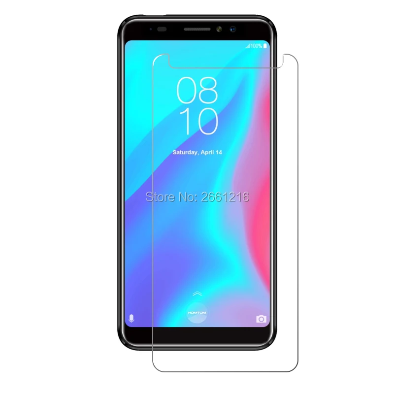 Для HOMTOM C 8 закаленное стекло 9H 2.5D премиум защитная пленка для экрана для HOMTOM C8 5,5"