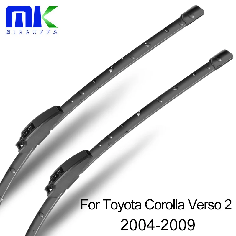 Передние и задние щетки стеклоочистителя для Toyota Corolla Verso 2 2004 2005 2006 2007 2008 2009 стеклоочиститель для автомобиля