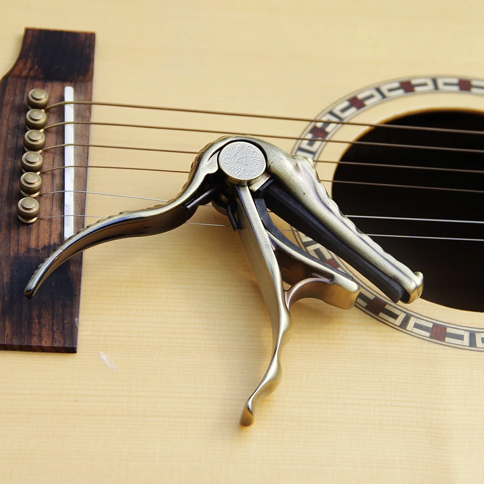 Алиса крокодил Капо для электрической бас гитары акустическая народная гитара