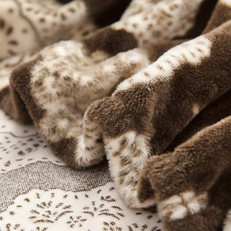 Осенне-зимний теплый плюшевый чехол для дивана стильное украшение домашнего