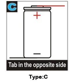 2000mAh Type C 2 шт литий-ионная аккумуляторная батарея 103450 3,7 V 2000mAh или 2350mAh сборка вкладки FMA без предохранителя для ноутбука - Цвет: 2000mAh Type C