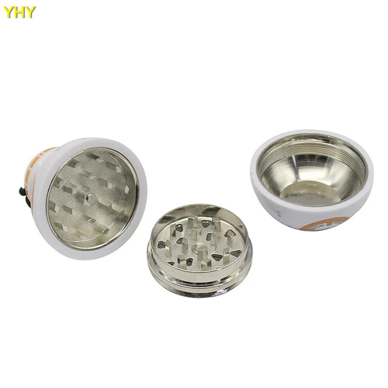 2018 Death Star Robot Herb Grinder 50mm 3 Parts Ball Shaped Metal 3PC Tobacco Crusher For Smoking Accessories | Дом и сад