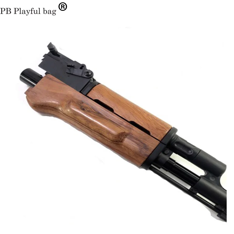 PB playfulet-тактика DIY хобби CP AK105 водяной пулемет 74 м короткий тире версия Модифицированная твердая древесина рыбья кость Универсальный KD28