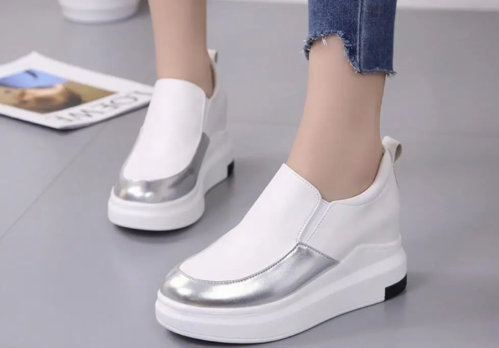 Breathable Ladies Comfortable High Heel fashion summer shoes New Wedges Platform Women Shoes Casual Wedge | Обувь