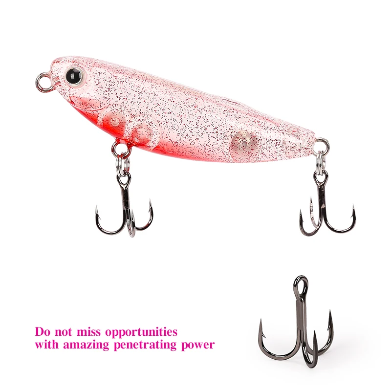 Приманка Tsurinoya DW62 50 мм/5g Top Water float Mini приманка для рыбалки карандаш жесткая