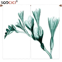 window curtains treatments 2 panelsxray flower decor collection x ray image of flower on simple background nature inspired