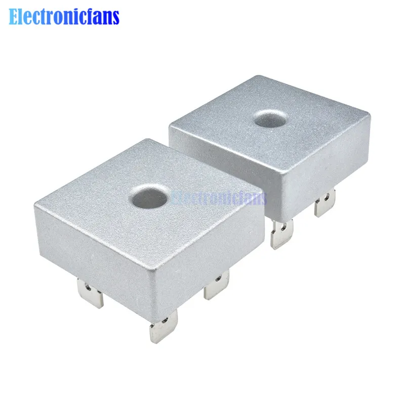 10PCS KBPC5010 diode bridge rectifier 50A 1000V KBPC 5010 power electronica componentes | Электронные компоненты и