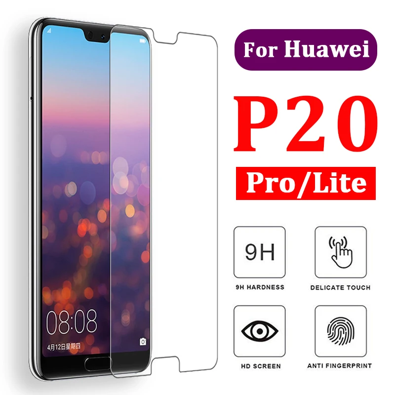 

Tempered Glass For Huawei P20 Lite Screen Protector On P 20 Pro Lite Light 20pro 20lite Protective Huwai Huaway Front 9H film