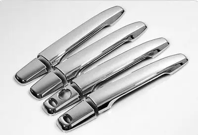 ABS Хромированная боковая дверная ручка Накладка 8 шт для Mitsubishi Outlander 2013 2016|door handle