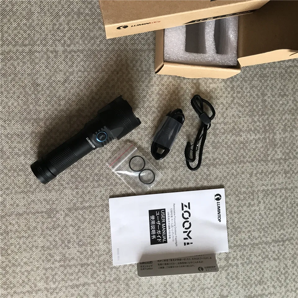 Светильник Zoom1 с регулируемым фокусом Cree XPL 21700 18650 фонари Micro USB Перезаряжаемый