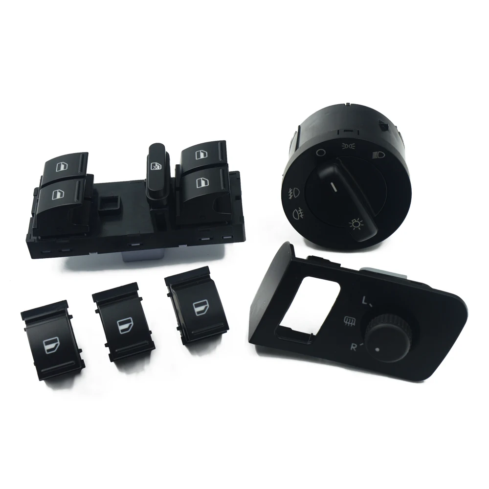 Переключатель Стеклоподъемника для фар Volkswagen VW Touran 2003 2010 1K0 959 565Q 1F0 855 1K4 857 1T1 552|window