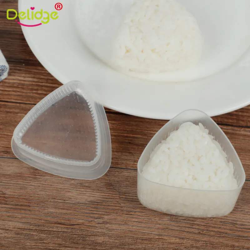 Delidge 2 шт./набор треугольная форма для суши из пищевого пластика|sushi tools|rice sushisushi mold