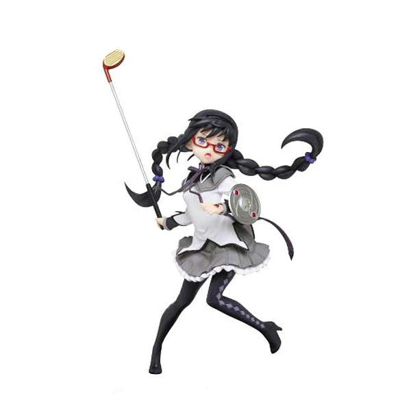Японская оригинальная аниме фигурка Puella Magi Madoka Magica Akemi Homura glasses ver экшн