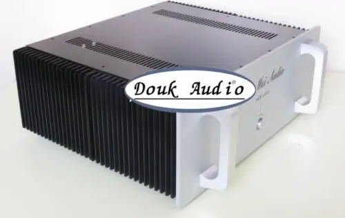 Nobsound класс усилитель мощности шасси Алюминиевый Чехол DIY корпус коробка W483* H180* D380mm
