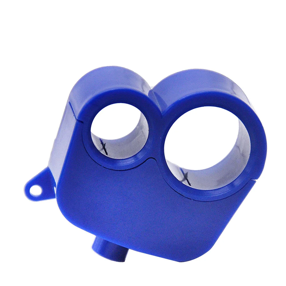 Фокус акриловый пластиковый сигарный резак Двойные Лезвия Костюм 12 мм и 18 сигары