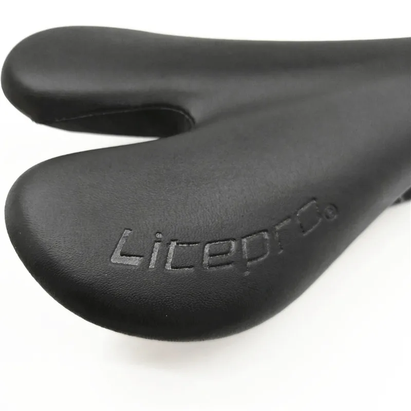 LITEPRO велосипедное седло удобный дорожный велосипед складной двойной кронштейн