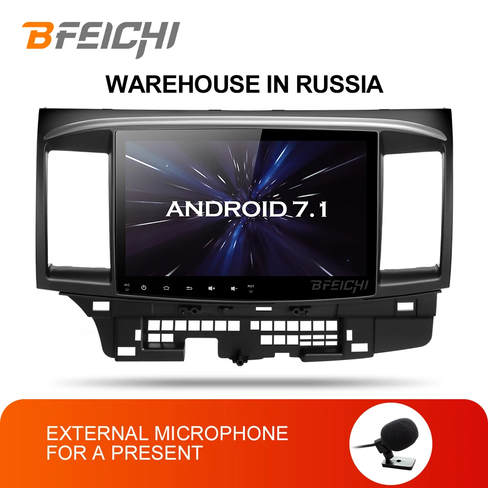 Bfeichi android 7 1 Автомобильная dvd навигационная система для Mitsubishi Lancer стерео
