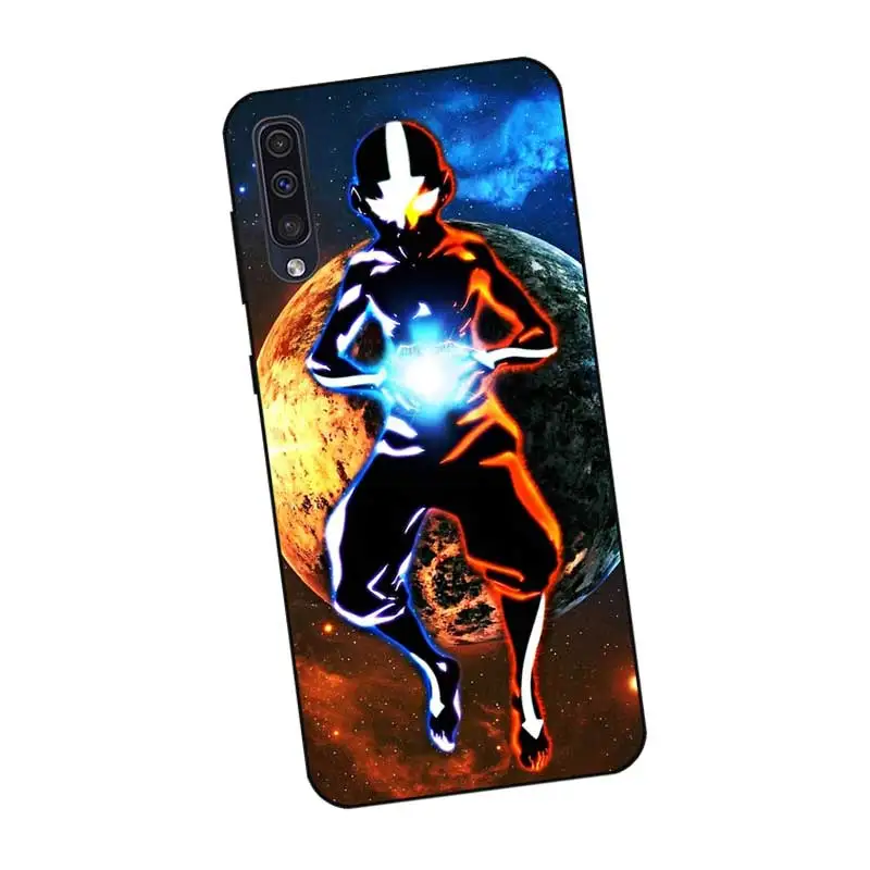 N256 Аватара Аанга Черный силиконовый чехол для samsung Galaxy A2 Core A6 A7 A8 A9 A10 A30 A40 A50 A60 A70 A80