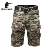 mege knight brand tactical men military camouflage short multi pocket summer breathable quick dry male casual short pants