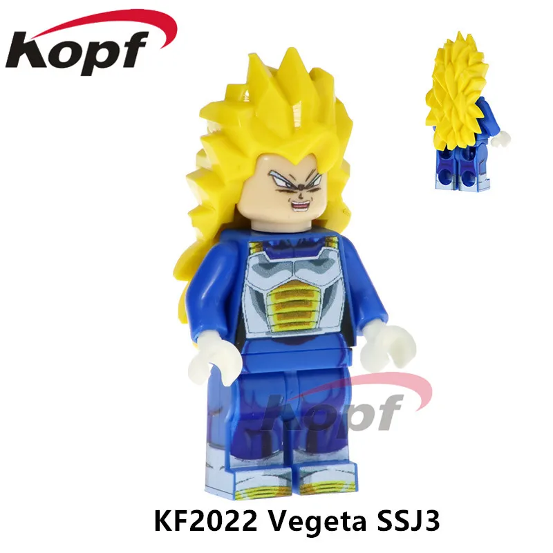 KF2022 Without Box KF6045 строительные блоки Dragon Ball Сон Гохан шорты Janemba Вегета кирпичи фигурки детей обучающие игрушки - Цвет: KF2022 Without Box