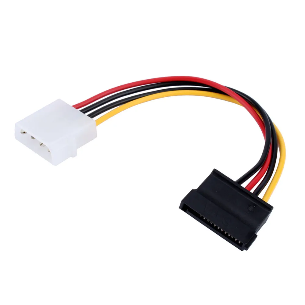 1 шт. Serial ATA SATA 4 Pin IDE Molex до 15 HDD адаптер питания кабель жесткого диска папа к