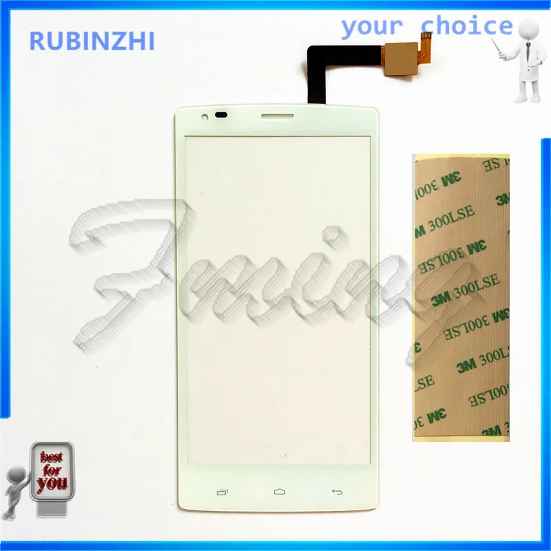Сенсорная панель для телефона RUBINZHI переднее стекло Fly iq 4505 iq4505 quad era life 7 запасной