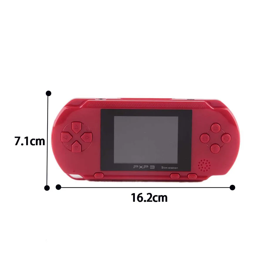 JRGK портативные игровые детские игровые консоли консоль Видео игровой плеер с 2 PXP3 портативные игровые карты джойстик тонкий станция классический