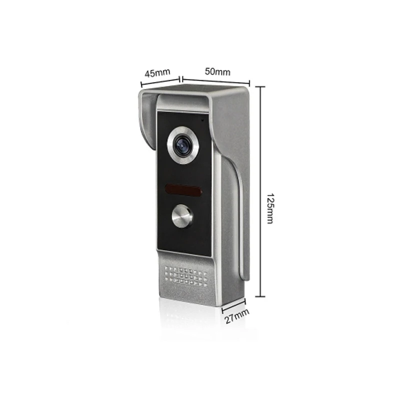 

New 7 inch Doorbell Intercom Video with 960TVL Outdoor Camera IP65 door intercom system