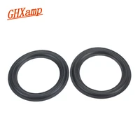 ghxamp 2pc 4 5 inch 106a speaker rubber surround woofer speaker repair accessories diy general folding edge for yamaha sc21