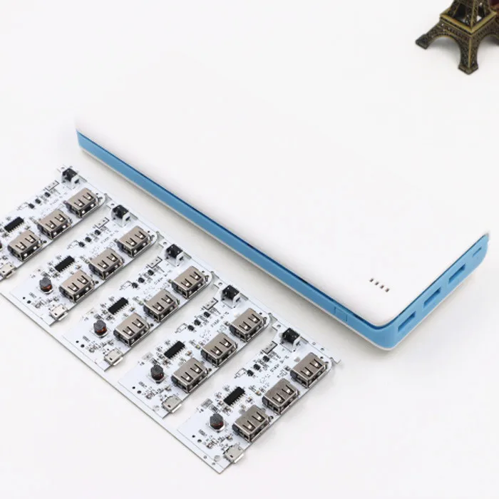 5V 2A 2.1A 10*18650 Мобильный Внешний аккумулятор DIY комплекты 3 USB внешний аккумулятор зарядное устройство Модуль платы+ 10S корпус батареи чехол