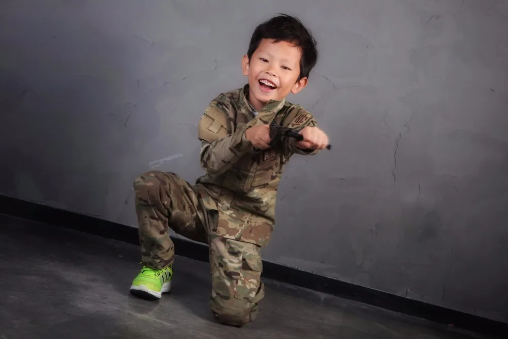 Emersongear Combat Shirt Pants Suit For 6Y-14Y Children Airsoft Tactical bdu Kids Uniform  Multicam EM6929