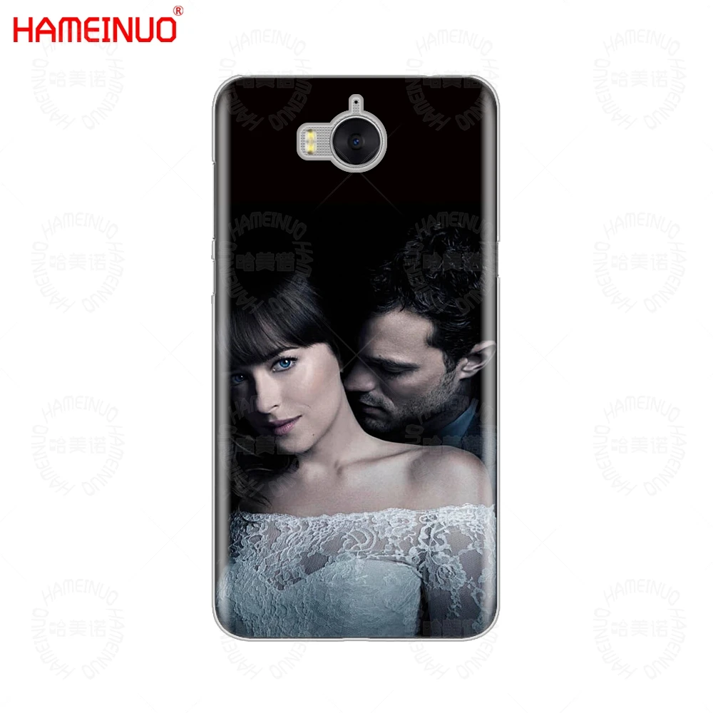 HAMEINUO пятьдесят темные оттенки сотового телефона чехол для huawei honor 3C 4X 4C 5C 5X 6 7 Y3 Y6 Y5
