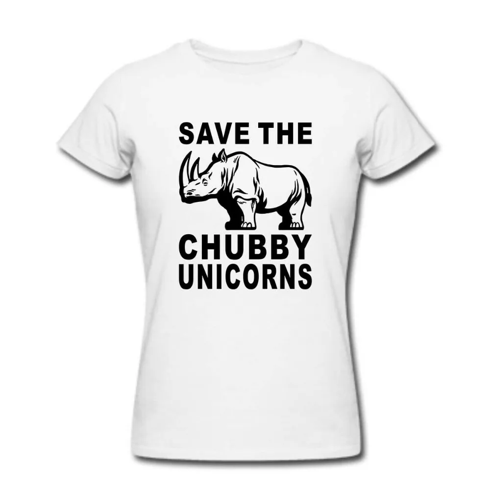 Забавная футболка с надписью Save The Chubby Rhinoceros мужские женские детские подарочные