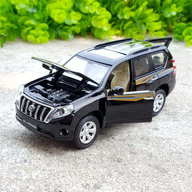 1:32 Автомобильные Игрушки из сплава высокая имитация Toyota LAND CRUISER PRADO металлические