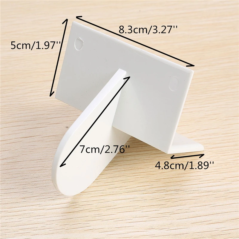 Aomily самодельный пластиковый держатель для торта с прямым углом зеркальная
