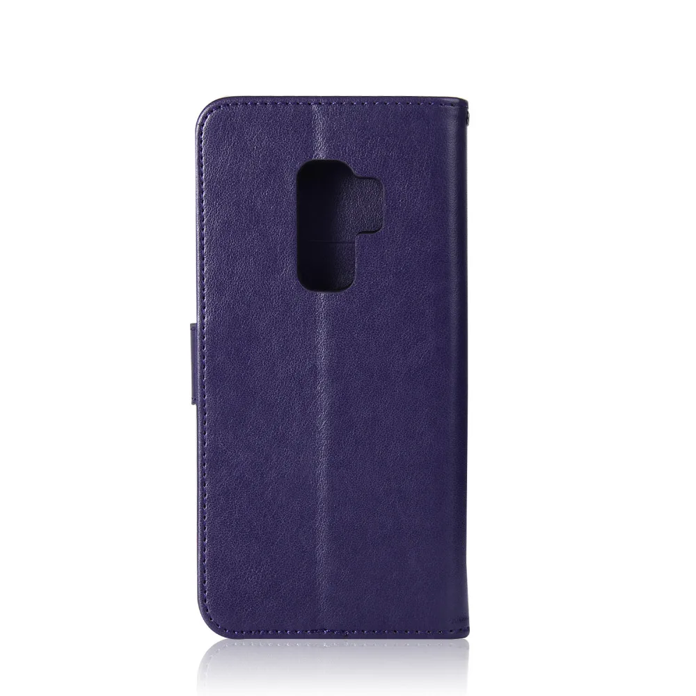 Кожаный чехол-книжка с рисунком совы для Samsung Galaxy S9 Plus S9Plus S 9 | Мобильные телефоны и
