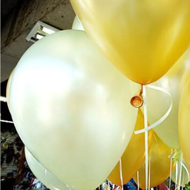 Вечерние Декорации шарики 30 шт./лот Толщина розово золотые латексные шары