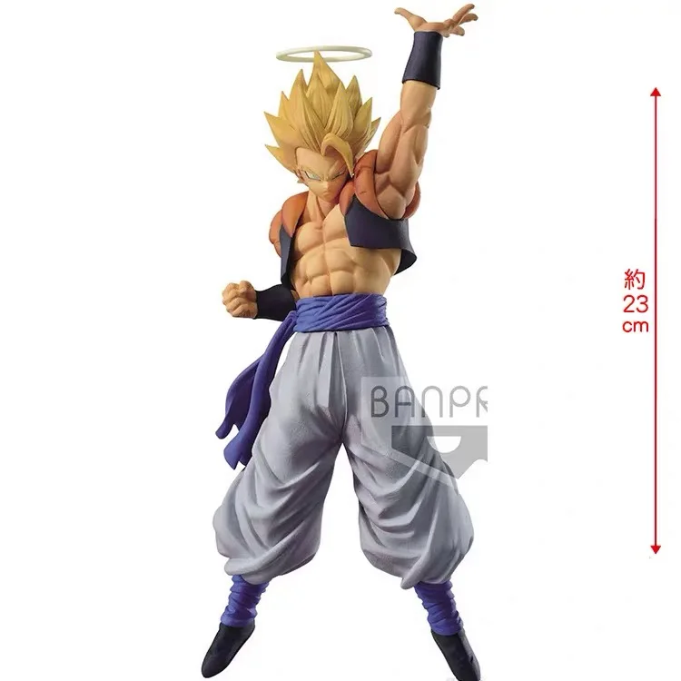 Оригинальная фигурка Banpresto Dragonball Legend Collab Super Saiyajin Gogeta, фигурка из ПВХ, модель, фигурки, куклы