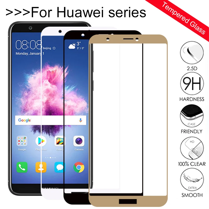 Защитное стекло для Huawei P Smart закаленное Защита экрана huawei p20 pro p10 p9 lite mini plus p8 2017