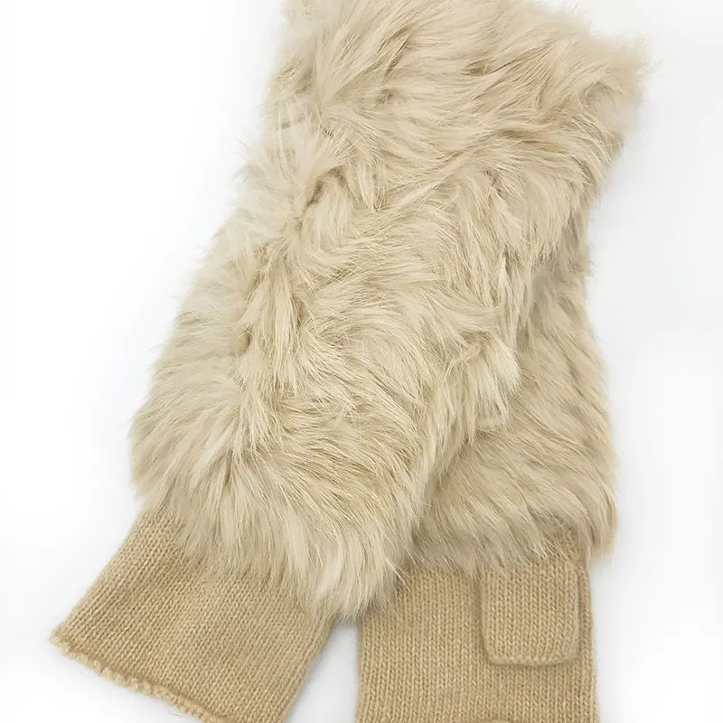 Шерстяные перчатки новинка 2020 зимние женские утепленные варежки из кроличьего