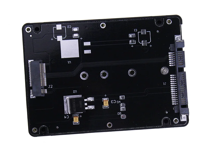 Лидер продаж 2,5 дюймов NGFF(SATA) конвертер SSD адаптер Корпус B+ M ключ гнездо 2 M.2 карта адаптера SATA для E431 E531 X240S Y410P Y510P