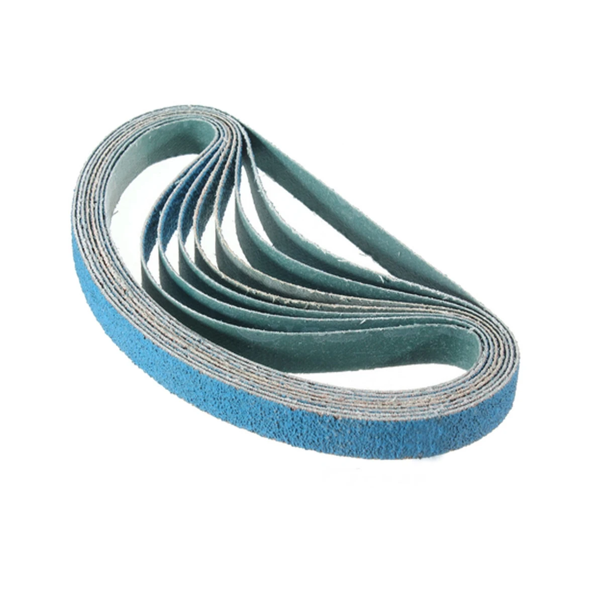 DWZ 10x40/60/80 Грит 1/2 ''x18'' Zirconia шлифовальный Ремни powerfile для черного цвета из цветной стали