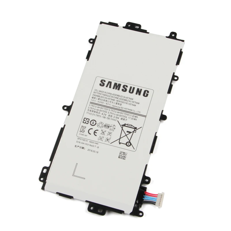 Оригинальный аккумулятор Samsung SP3770E1H для GALAXY Note 8 0 N5100 N5120 N5110 4600 мАч | Мобильные