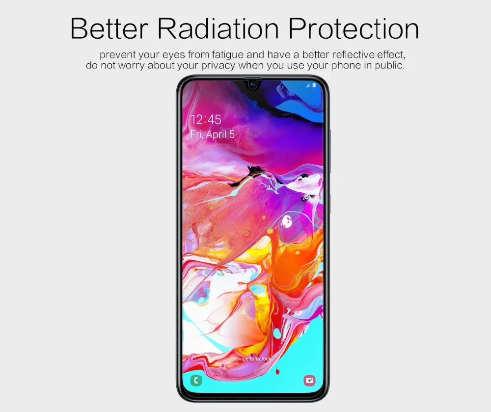 2 шт. для samsung Galaxy A70 NILLKIN КРИСТАЛЛ Super clear Защитная пленка или антибликовым покрытием матовая защитная пленка для Galaxy A70