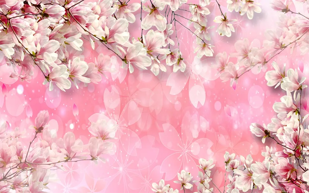 Занавески с цветами 3d затемняющие шторы для гостиной детской спальни тканевые