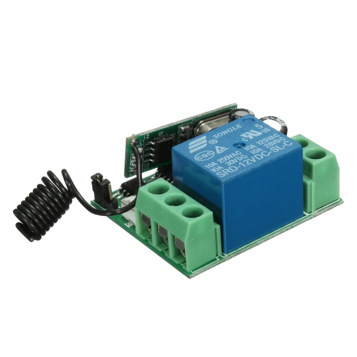 2 шт. DC 12v 10A реле 1CH Беспроводной RF пульт дистанционного управления переключатель