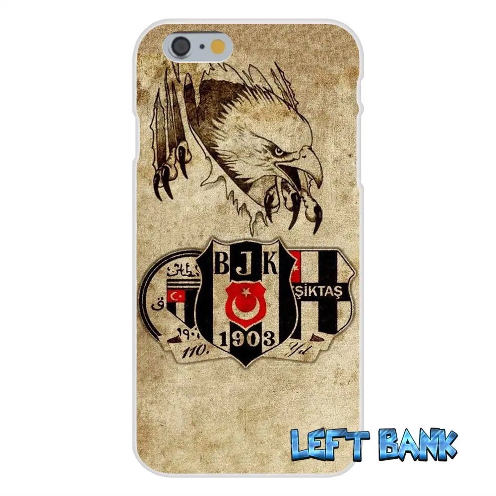 Football Team Besiktas Jk Slim Silicone Phone Case For Xiaomi Redmi 2 4 3 3S Pro Mi3 Mi4 Mi4C Mi5S Mi Max Note | Мобильные телефоны